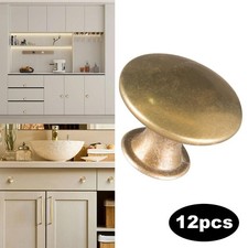 Lot 12 Poignées Tiroir Laiton Antique Petite Poignée Porte Meuble Cuisine
