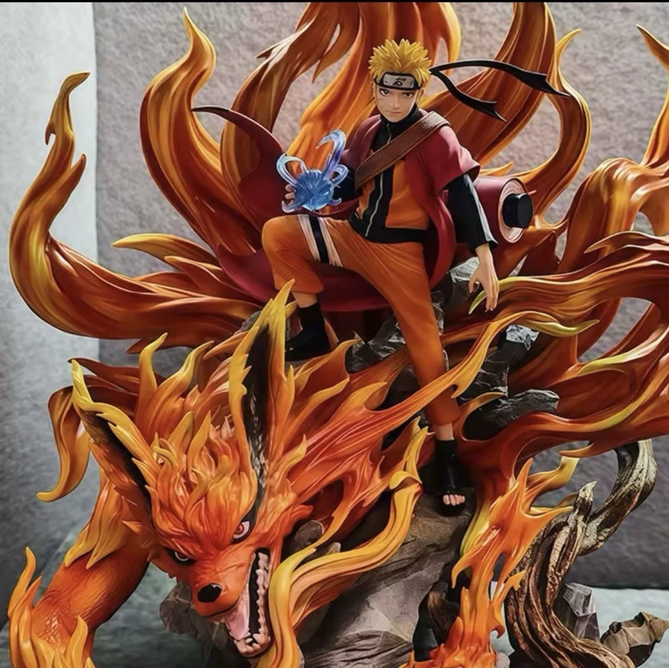 43 Cm Gk Naruto Kurama Chakra Modalità Shippuden. Action Figure In PVC - Immagine 2 di 4