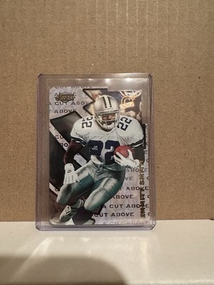 1996 assets collectors club cut above Emmitt smith  1 of 2195