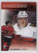 2023 Upper Deck SP Game Used Authentic Rookies Jersey Kevin Korchinski #277 04z0