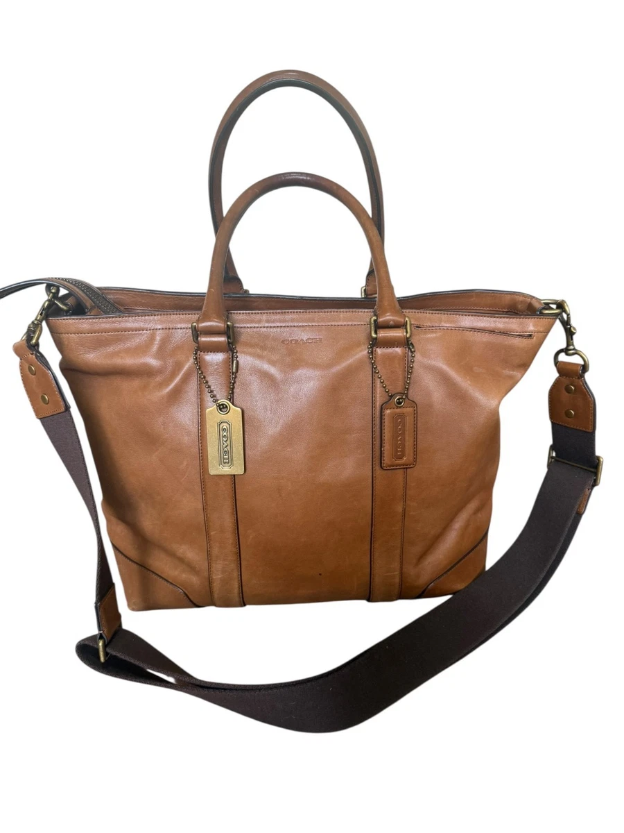 coach bleecker legacy tote products for sale | eBay