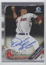 2019 Bowman Chrome Prospects Refractor 344/499 Durbin Feltman #CPA-DF Auto 6we