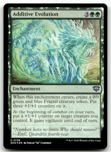 Additive Evolution 139/444 Secrets of Strixhaven Foil
