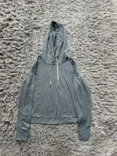 Vuori Hoodie Womens Small Blue Halo Essential Performance VW226 Dreamknit Flaw 