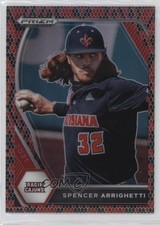 2021 Panini Prizm Draft Picks Snakeskin /25 Spencer Arrighetti #PDP178 1my2