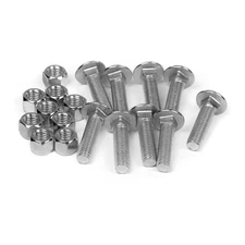 REPLACES Boss BAX00034 & Meyer®08184 1/2"X1-3/4"CUTTINGEDGE BOLT KIT 9 PER PACK