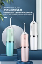 New Cordless Water Flosser Dental Oral Irrigator Travel Teeth Cleaner Floss Pick