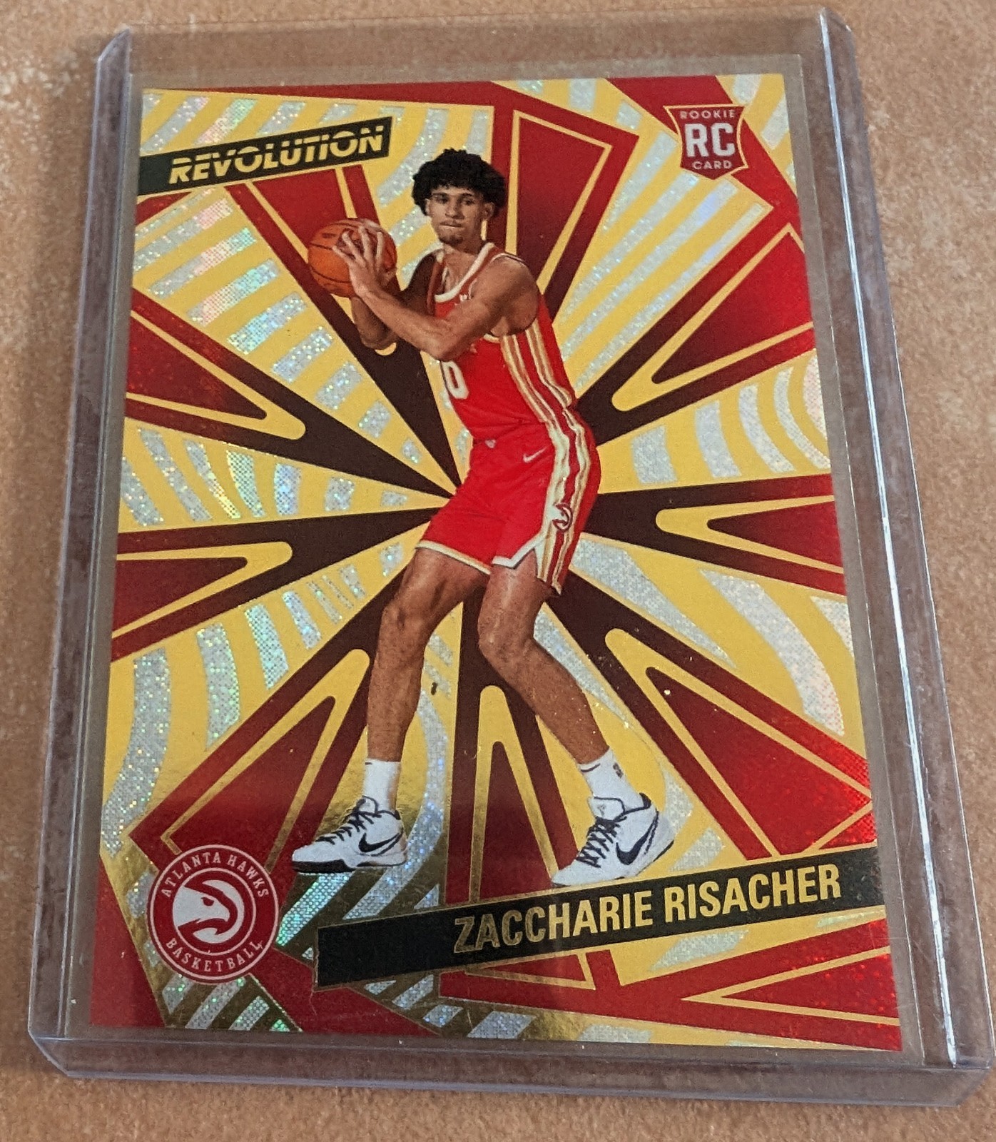 2024-25 Panini Revolution - Rookies Zaccharie Risacher #104 Neutron /125 (RC)