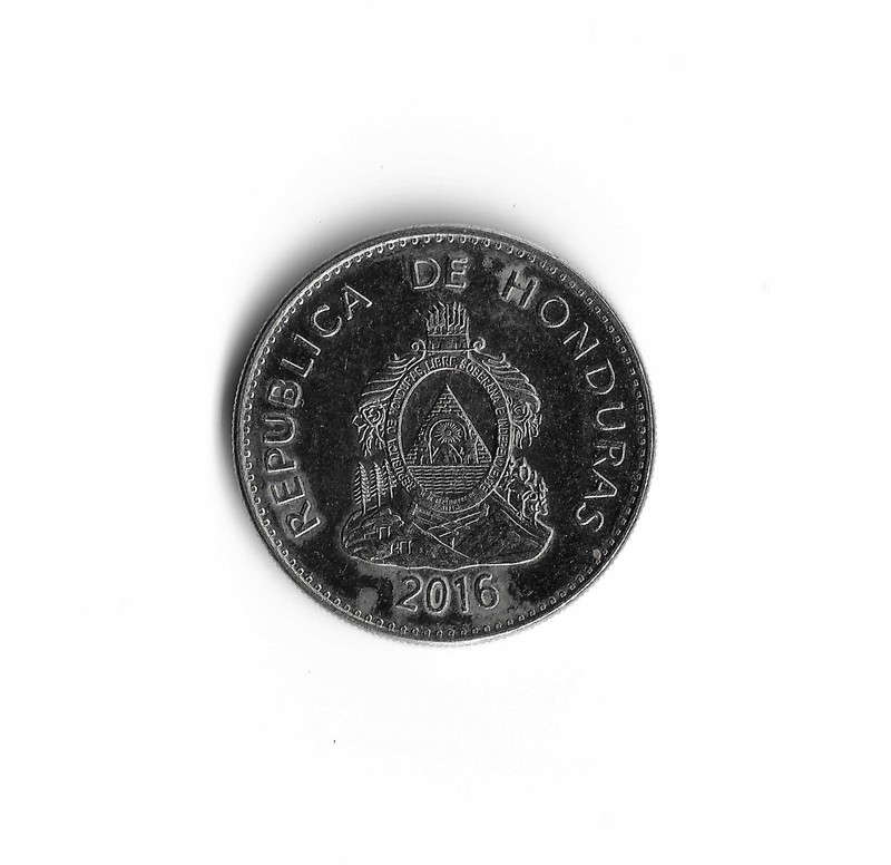 2016 Honduras - 50 Centavos - 481 - Nickel Plated Steel - 5g