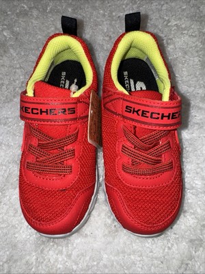 Skechers Red Mesh Size 9 For Boy/girl