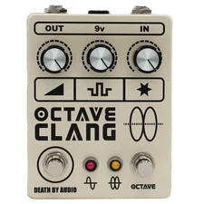 Death By Audio Octave Clang V2 Octave Fuzz Effects Pedal