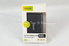 Maxone 500Gb Ultra Slim Portable External Hard Drive Hdd Usb 3.0 Compa Personal