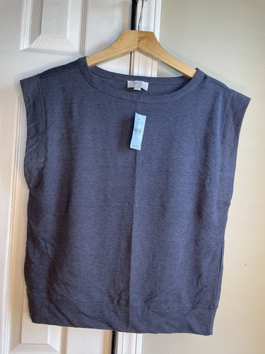 Neu 39,99 $ Small Loft Petite Bluse grau - Bild 4 von 4