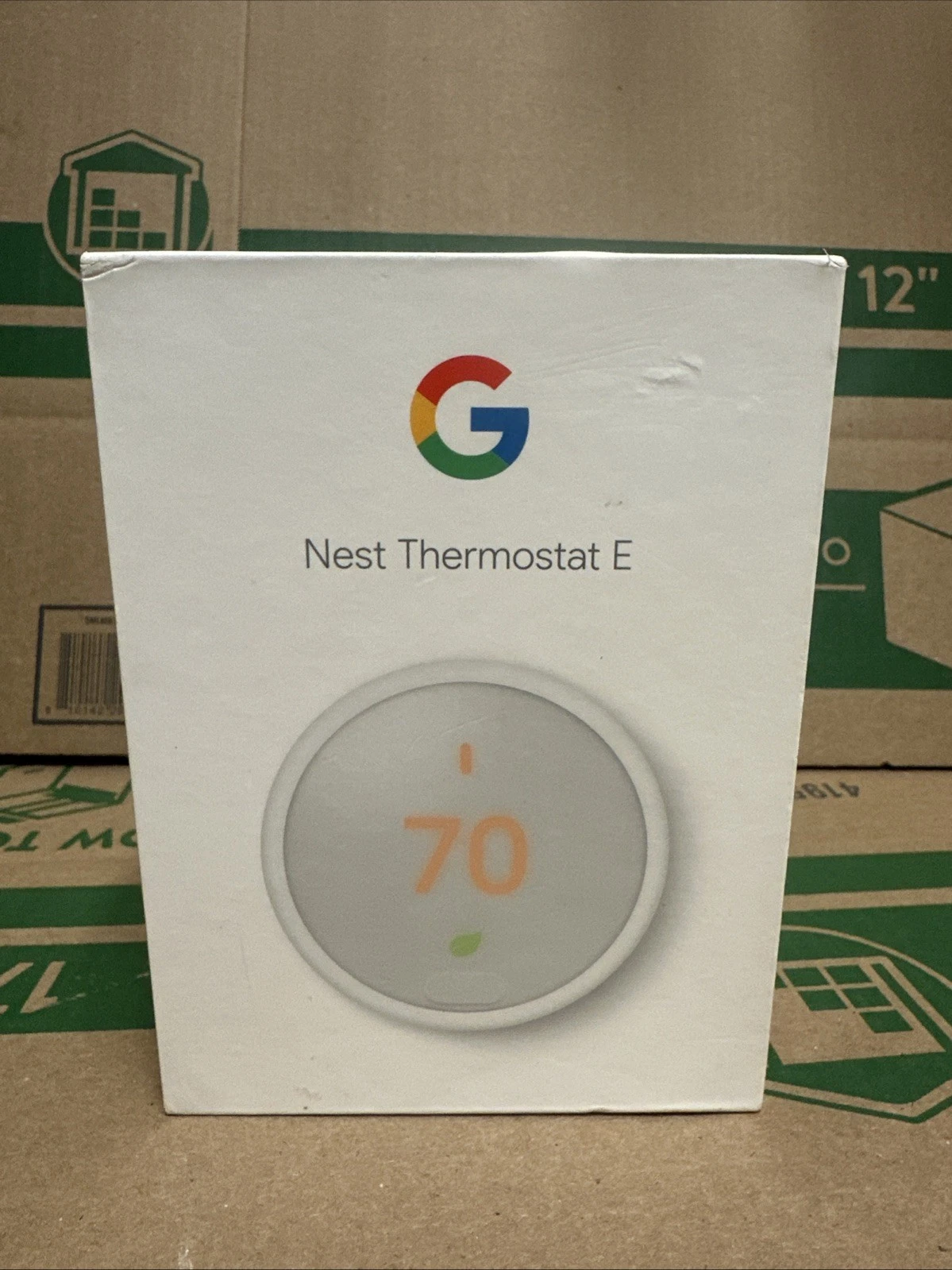 Nest Thermostat E Programmable Smart Thermostat - White (T4000ES)