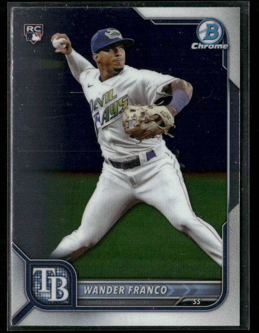 2022 Bowman Chrome #10 Wander Franco Rookie RC