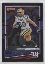 2020 Panini Donruss Press Proof Black 2/10 Blake Martinez #109 n1u