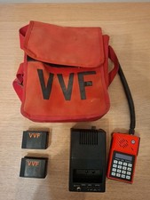 Kit ricetrasmittente vigili del fuoco con borsa non funzionante
