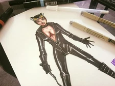 1 CUSTOM 8"x 10" ART COMMISSION BY MRAM / CHOOSE YOUR CHARACTER (NEW FOR 2025!)