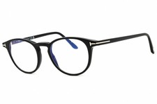 TOM FORD TF5803-001-49 Eyeglasses Frame Size 49mm 19mm 145mm BLACK Men 88921432