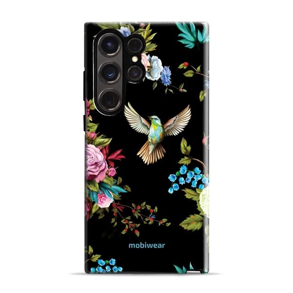 HandyhüLle FüR Galaxy S23 Ultra Mobiwear Case Cover SchutzhüLle Nachtkolibri-image