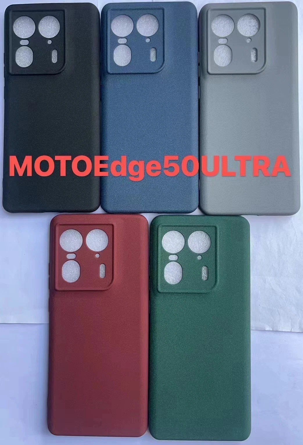 For Motorola G06 G86 G85 G05 Edge 60 Pro 50 Fusion G35 Matte Gel Silicone Case - Picture 3 of 19