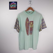Rodeo Native American Vintage T Shirt Mens L Aztec 80S Single Stitch USA Pattern