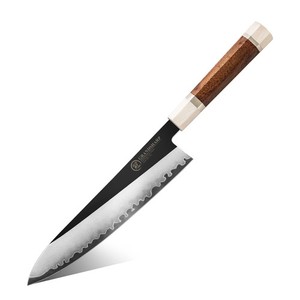 Grandsharp Professional Chef Knife Set PM204 Steel Core Wood Handle 1-5 Pcs