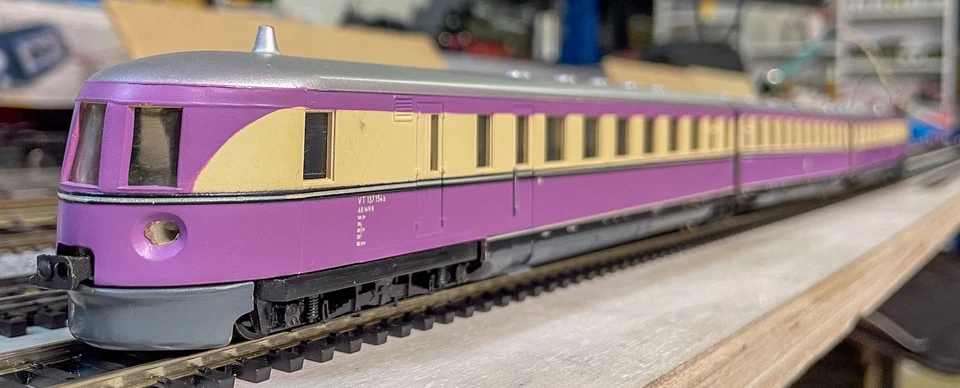 Gützold H0 G14 Dieseltriebwagen VT 137 in OVP Z2-3 (LI) - Bild 1 von 4
