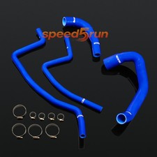 Blue Silicone Radiator Heater Water Hose For 1997-2006 Jeep Wrangler Tj 4.0 Lhd Blue Silicone Radiator Heater Water Hose For 1997-2006 Jeep Wrangler Tj 4.0 Lhd