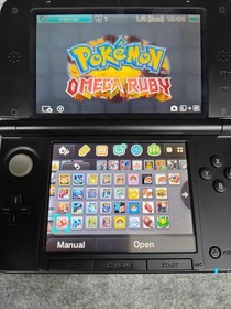 Nintendo 3DS XL Black Handheld Console 