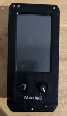 Marshall CV-RCP-V2 Touchscreen RCP With Power Adapter *Damaged Knob