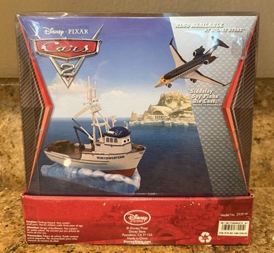 Disney Pixar Cars 2 CRABBY BOAT WITH ROLLING BASE Disney Store