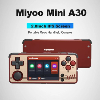#ad MIYOO MINI A30 Portable Retro Handheld Game Kids Gift 2.8” $124.41