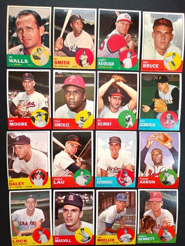 Tony Kubek #20 1963 Topps card
