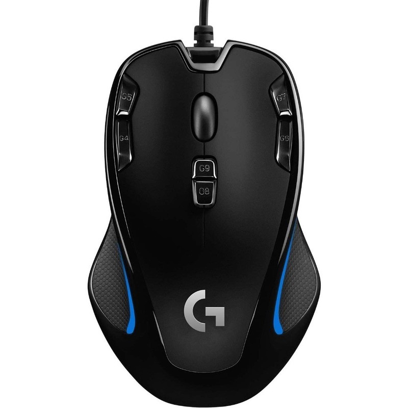 Logitech G300s Wired Optical Gaming Mouse – 2500 DPI RGB Lighting Ambidextrous