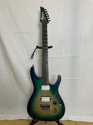 ギター Ibanez SIX6FDFM MOD Electric Guitar Ibanez SIX6FDFM MOD Green Burst Reverse Head Made