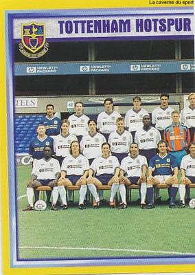 435 TEAM 1/2 TOTTENHAM HOTSPUR STICKER MERLIN PREMIER LEAGUE 1998