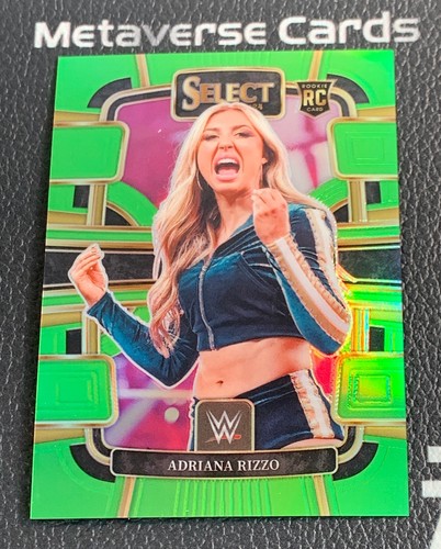 2024 Select WWE Adriana Rizzo RC Rookie Concourse Neon Green /75 NXT | eBay