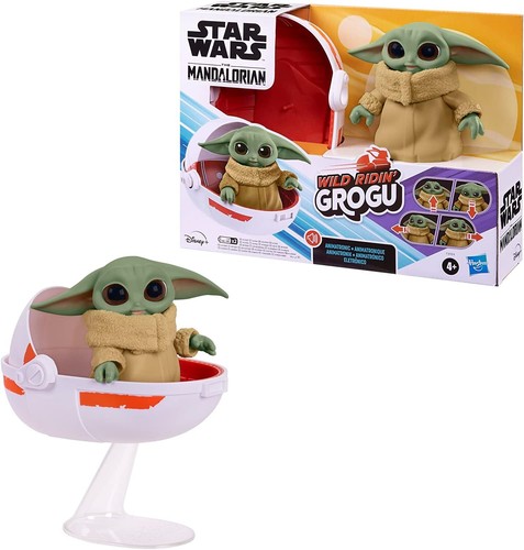 STAR WARS MANDALORIAN WILD RIDIN' GROGU BABY YODA ANIMATRONIC INTERACTIVO - Imagen 3 de 3