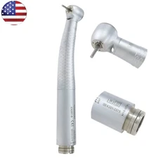 COXO Dental High Speed Handpiece Fiber Optic LED Turbine Fits Roto Quick RQ-24