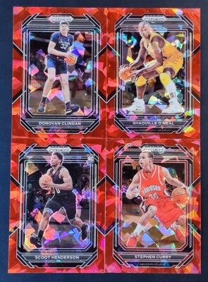 2023-24 Panini Prizm Draft Picks RED ICE PRIZMS You Pick - 2 Card Minimum