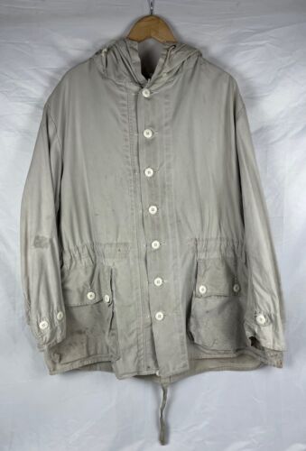 Vintage schwedisches Militär Anorak C46 Fallschirmjäger Armee  - Bild 1 von 13