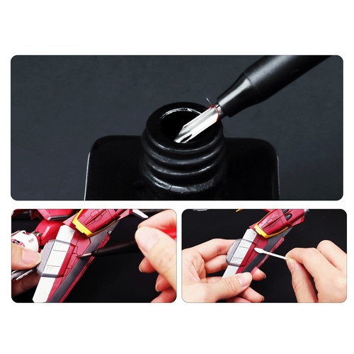 DSPIAE Coloring Panel Liner Brush Pen Modeling Tool for Gundam Molde Painting - Picture 9 of 17