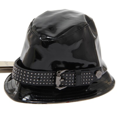 7570I cappello pioggia bimba nero BURBERRY cappelli hats kids - Main Image