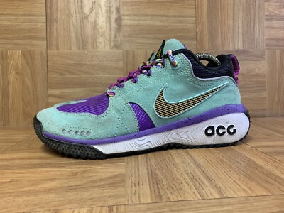 RARE🔥 Nike ACG Dog Mountain Emerald Rise Tour Yellow Black Sz 7