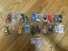 BE RBRICK BEARBRICK  SERIES 45 100  "Complete Set sealed with cards" Lot of 10