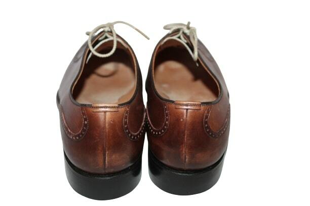 Scotch Grain - Sakata Brown Leather Stitched Dress Shoes Japan sz