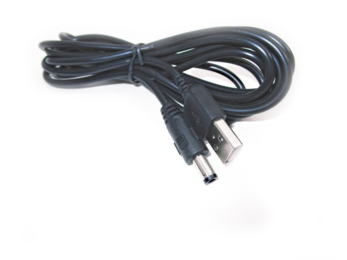 2m USB Black Charger Cable for Argos Bush CSPK26WWi Speaker iPhone/iPod Dock