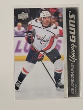 2021-22 Upper Deck #734 Axel Jonsson-Fjallby YG RC