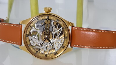 Longines Armbanduhr Skelett Herren Taschenuhr Umbau UNIKAT